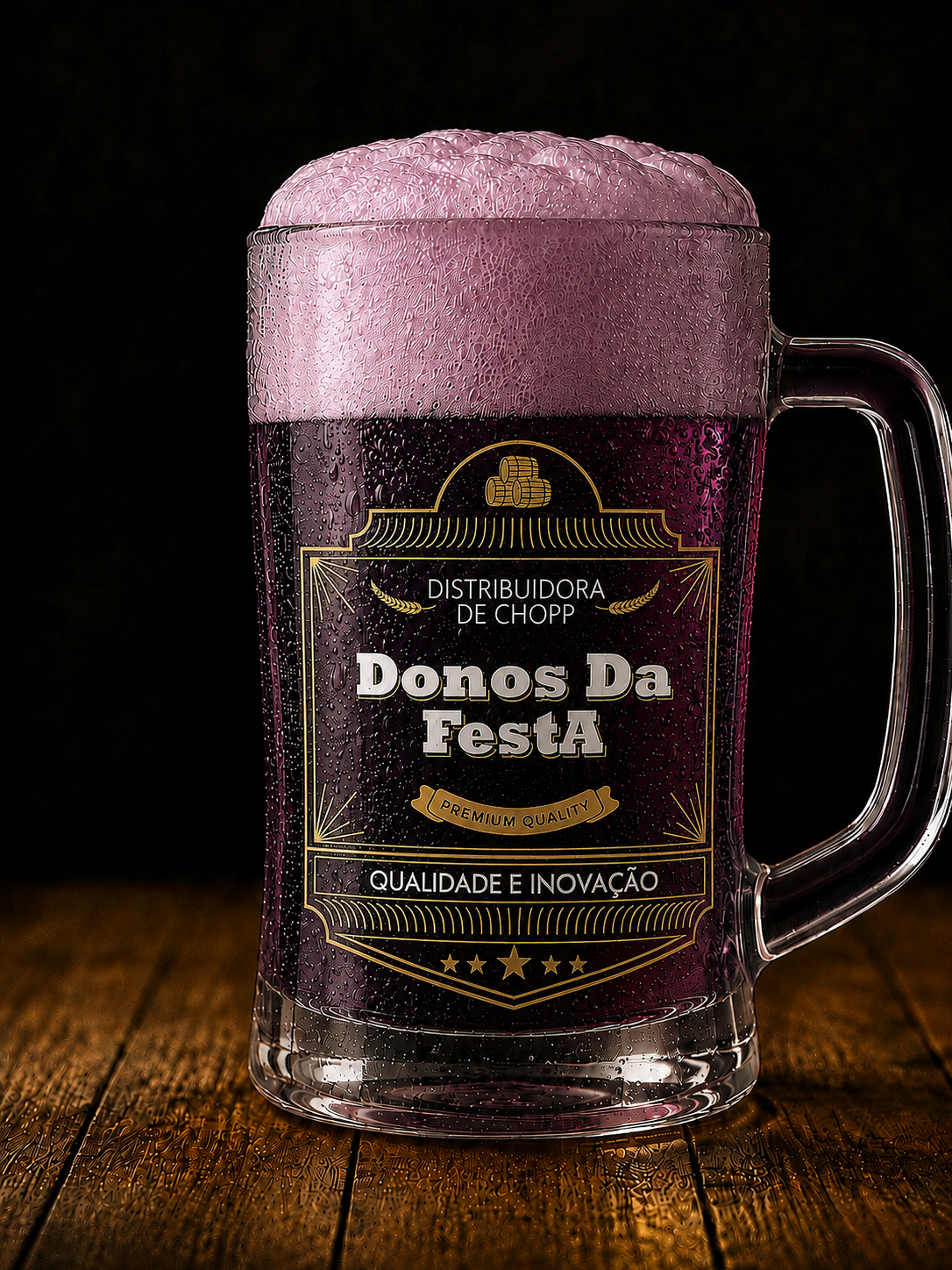 Caneca de Chopp de Vinho